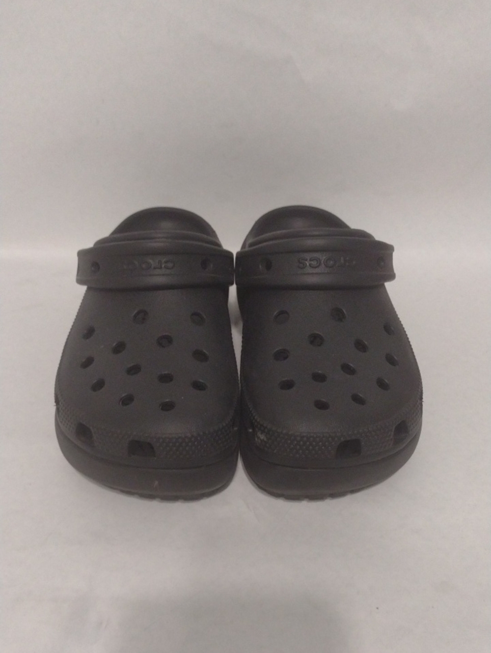 CROCS Women's Black Platform Sandals (J815)